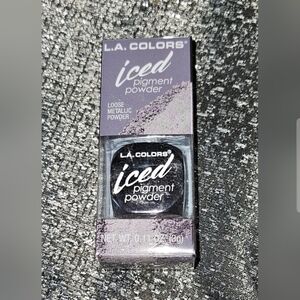 L.A. Colors Iced Pigment Powder in Foiled BNIB